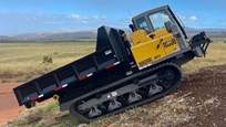 New Crawler Carrier on hill